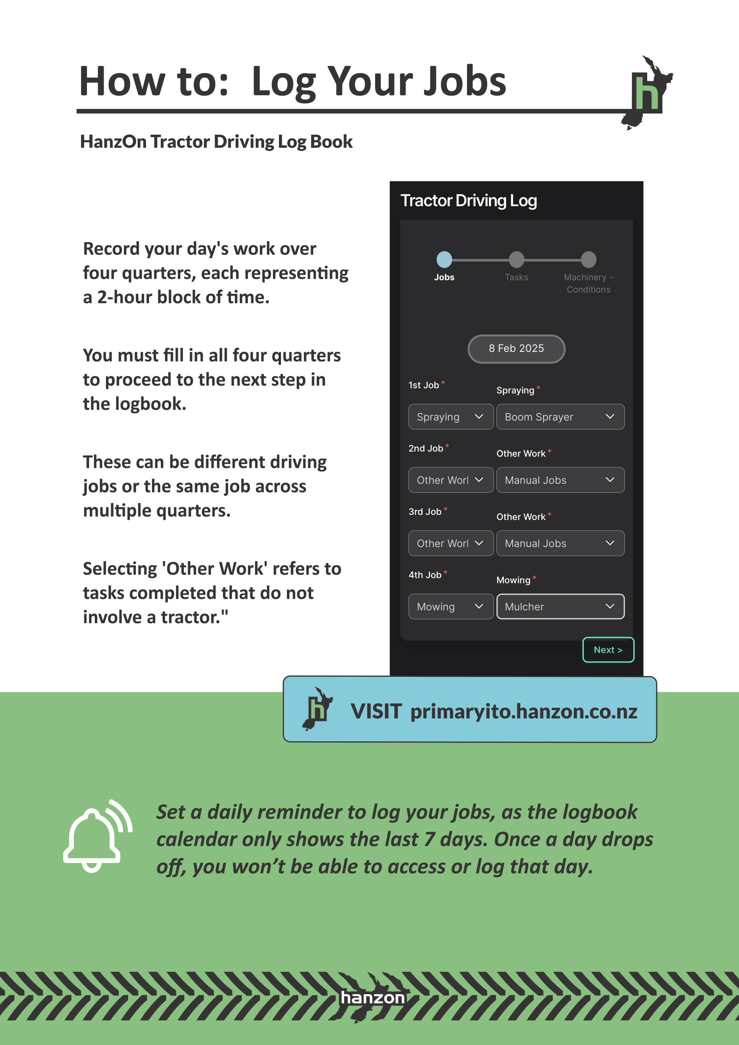 How to log your jobs